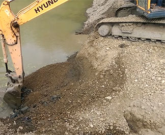 копка водоёма